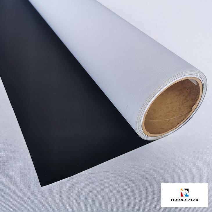 Black Back Blockout Material 260gsm